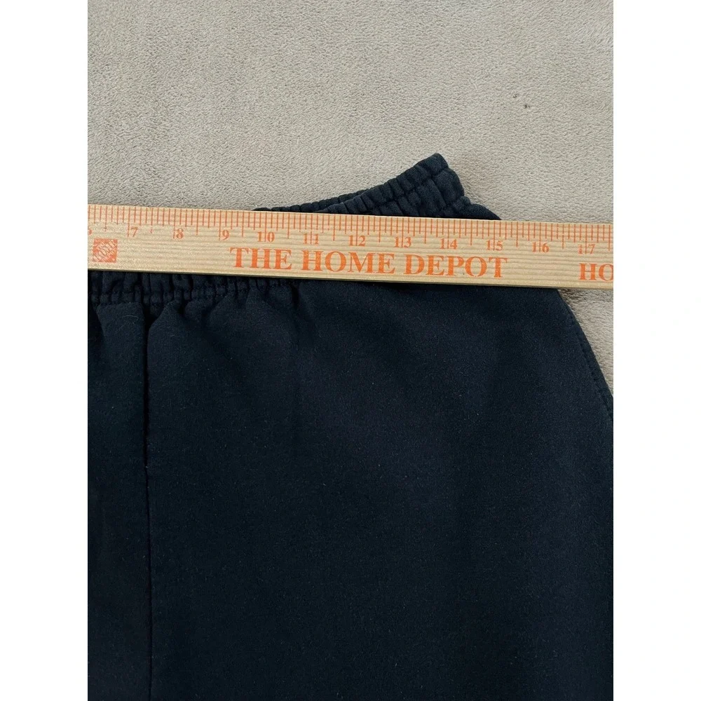 Thrasher Magazine Rose Logo Sweatpants Men's Medium Black Skate Fleece Joggers